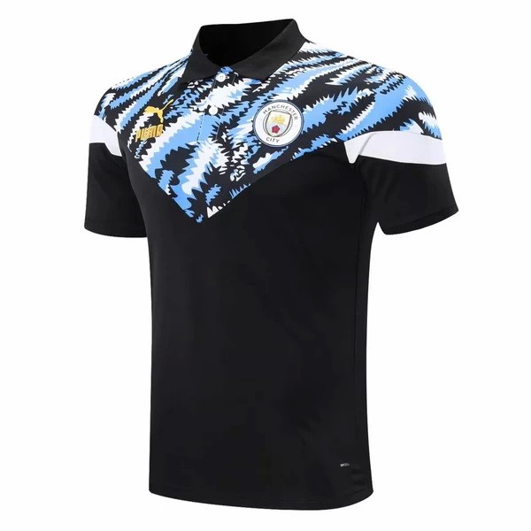 Polo Manchester City 2020-21 Negro Azul